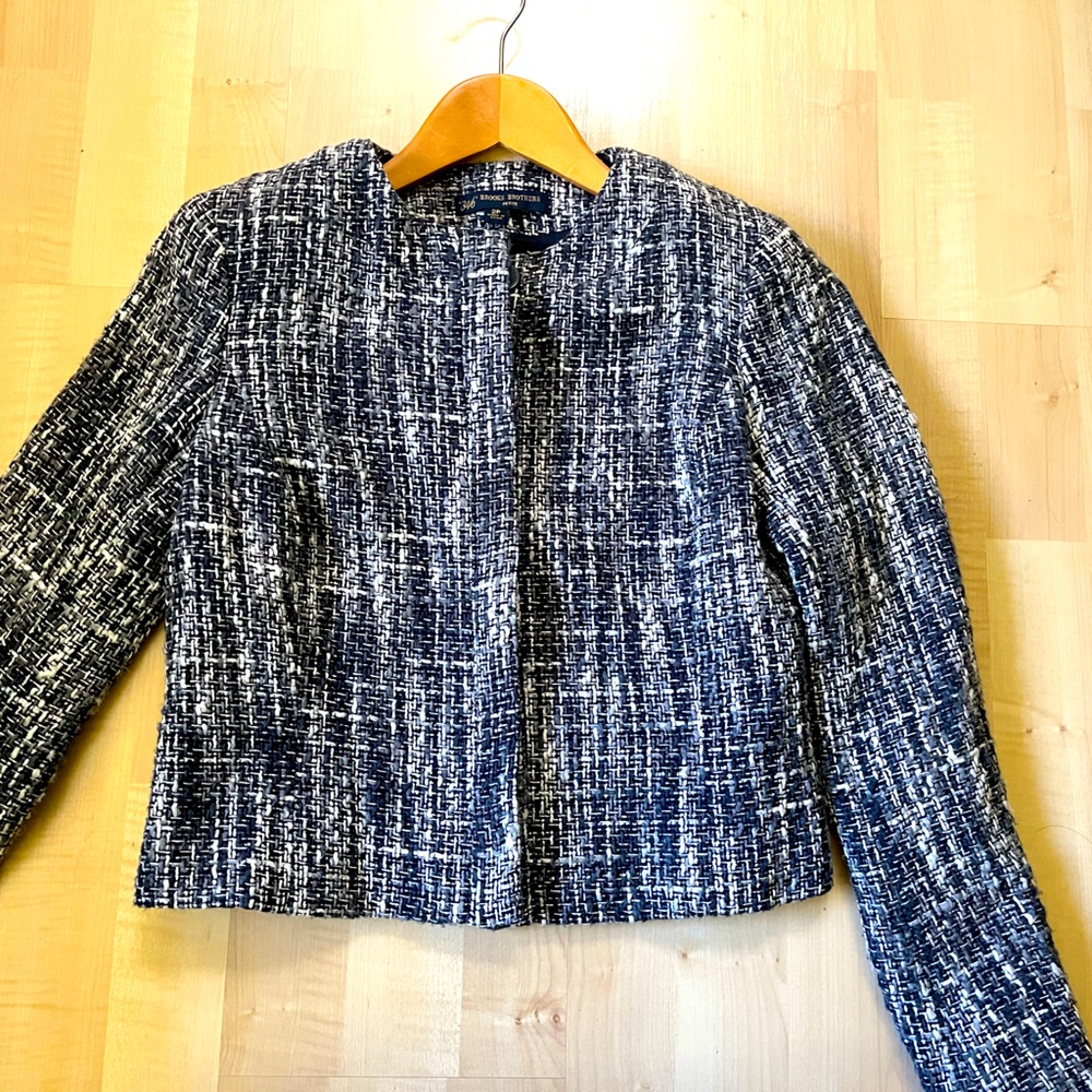 Brooks Brother petite size 2 tweed jacket